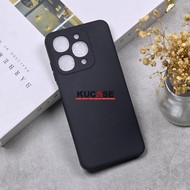 Itel A90 Softcase Macaron Square Black Case Itel A90