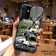 HP Samsung A15 4G 5G A14 Case Latest Casing Bis Kids Panda Motif Aesthetic Fashion Image Current Cas
