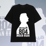 804 Imran Khan Printed 100% Cotton t-shirt S-5XL
