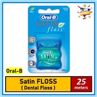 Oral B Satin FLOSS Mint Dental Floss 25m Oral-B
