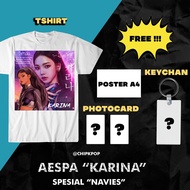 KARINA AESPA I KAOS AESPA I KAOS KPOP MURAH I PHOTOCARD KARINA I BAJU AESPA I ALBUM AESPA