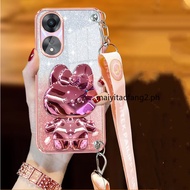 Casing OPPO A58 A78 4G 5G A58X A18 A38 4G A98 A1 Pro A1 5G A79 A2 5G Electroplating case Glitter Sho