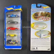 Hot Wheels Ferrari 5 Pack ft. Ferrari 156(yellow), 333SP(blue) & 355 Challenge(blue) Very Hard to Fi