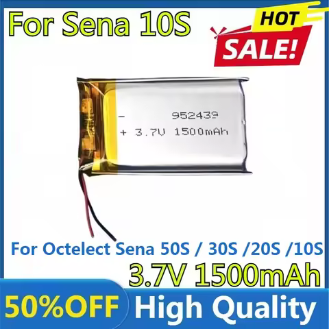 New High Quality Battery for Octelect Sena 50S / 30S /20S /10S SMH-10S SMH-20S 50R SMART HJC10S 20S 