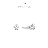 [Anniversary Special] Lee Hwa Jewellery Classic Cluster Diamond Earrings