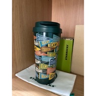 Starbucks + Beams Elma Flag Pattern Tumbler 16oz.