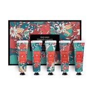 Floral Fragrance Hand Cream Nourishing Moisturizing Hydrating Hand Cream 5pcs Kotak Hadiah Set Maske