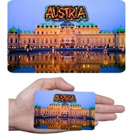 AUSTRIA RUBBER REF MAGNET INTERNATIONAL SOUVENIR
