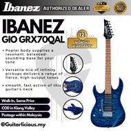 Ibanez GIO GRX70QAL Electric Guitar Left Handed Tremolo - Transparent Blue Burst GRX70QAL-TBB  / GRX