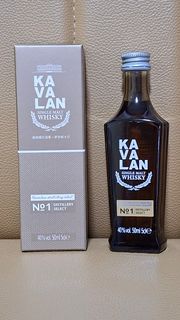 Kavalan 單一麥芽威士忌 No.1 威士忌50ml酒辨