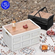 ODS 30L/55L Outdoor Foldable Storage Box Multifunctional Camping Organizer Storage Box