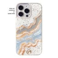 Pearl Aqua - Gemme More - เคสไอโฟน เคสซัมซุง เคสกันเลนส์ กันกระแทก กันหน้าจอ