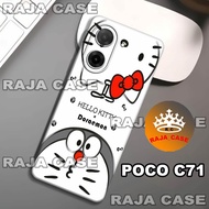 Rc26/Softase rubber poco C71 - DORAEMON Motif - Case poco C71 - Casing poco C71 - Silicone poco C71 