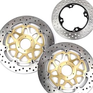 Arashi Front Rear Brake Discs Rotors w/Mounting Bolts Screws for Honda CB400N 1982-1988 / CBR600F 1995-1998 / VTR1000F 19997-2007 Motorcycle Replacement Accessories Parts CBR 600F CBR 600 F VTR 1000