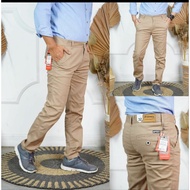 PREMIUM CHINO MEN'S PANTS Slim Fit Long Work Office Casual Vacation Guys Gentleman Boy