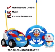 Mobil Remote Control Doraemon dan Hello Kitty / Mainan Anak Mobil Remote Doraemon Hello Kitty / Mobi