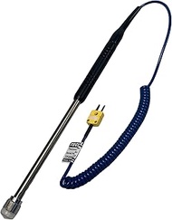 Tecpel Surface Thermocouple Probe, Type K, -58 to 932°F (-50 to 500°C) TPK-04