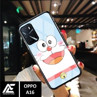 Case Oppo A16 - Casing Oppo A16 Terbaru AEROSTORE.ID [ Doraemon ] Silikon Oppo A16 - Case Hp Glosy -