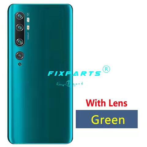 For Xiaomi Mi Note 10 Back Battery Cover CC9 Pro Glass Housing Door Case Note10 For Xiaomi Mi Note 1