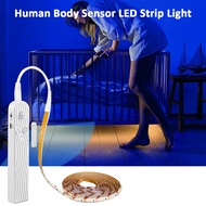 5V LED Motion Sensor LED Light Strip Human Body Sensor 4AAA Battery 60LEDs/M Waterproof for Cabinet 