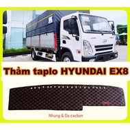 Hyundai mighty EX8 7 ton and 8 ton truck dashboard mats, full and short versions, beautiful and stan