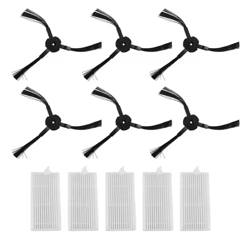 A31F Hot 6X Side Brush +5X Filter for Lidl SSR 3000 A1 Robotic Vacuum Cleaner Accessories Vacuum Cle