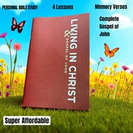 Living in Christ (Gospel of John)Booklet, with Personal Study for New Christians