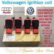 (100% ORIGINAL) VOLKSWAGEN GOLF MK7 GTI MK7 R PASSAT B8 ARTEON AUDI A4 A5 A6 Q3 Q5 IGNITION COIL RED
