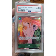 One Piece TCG Graded Card/Slab PSA 10 EB02-017 Parallel Nami