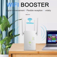 WiFi Range Extender Repeater Router AC1200M WiFi Booster,Access Point,2.4 5.8GHz Dual Band WiFi Extender US Plug
