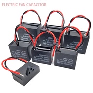 ELECTRIC FAN CAPACITOR W/ WIRE 1.5 uf & 2 uf 400v&450v AC eiling Fan Motor Running StartingCapacitor