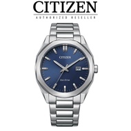 [Official Warranty] Citizen BM7630-80L Men's Eco-Drive Stainless Steel Strap Jam Tangan Lelaki Citiz