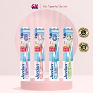JORDAN Soft Toothbrush for Children 6-9 Years Old (Random Color)