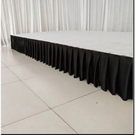 / TABLE DECORATION/ TABLE SKIRT RIPEL TABLE SKIRT 85CM HEIGHT X 600CM LENGTH