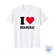 Rene Azazel tshirt I LOVE SHANGHAI tshirt clothing shirt