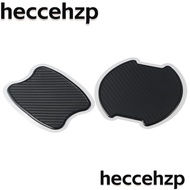 HECCEHZP 4pcs Car Door Handle Paint Scratch Protector, 3 Sizes TPU  Carbon Fiber Door Handle Protector, Black Auto Door Handle Cups Protective Pad Door Handle