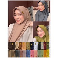 ALYA Bergo HAMIDAH Acrylic Hijab Daily Bergo Instant Hijab Hamida Jersey Joya Premium School Veil Si