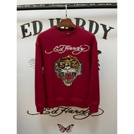 Ed Hardy Men's Casual Cotton Sweatshirt - Trendy Autumn Fashion