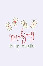 Mahjong is My Cardio Purple Notebook: 120 Pages | 6 x 9 lined journal for Game Night, Club Play & Gi
