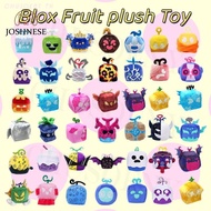 HUlinlia Blox Fruit Plush Toy New Devil Fruit Toy Blox Fruits Game Surrounding Plush Doll Box Doll S