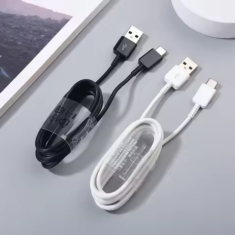 Original USB Type C Cable 1.2/2/3 M For Samsung Galaxy S26 S25 Ultra Note 20 10 9 A54 A34 A55 25W 15