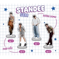 Keyring/standee keychain ATSH BROTHERS SAY HI PHAP KIEU/ DUONG DOMIC
