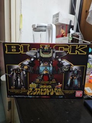 全新未使用 BANDAI SMP 食玩合體 超合金  SUPER MINIPLA 救急戰隊 救急戰隊 黑色特別版