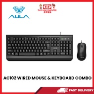 AULA AC102 WIRED MOUSE & KEYBOARD COMBO