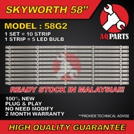 58G2 , SKYWORTH 58" LED TV BACKLIGHT / LAMPU TV [READY STOCK]