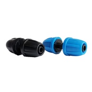 5Pcs 8/11mm Hose Repair Connector 3/8'' Garden Hose 2 Way Barbed Connector Irrigation System Fittings