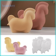 HAP Plaster Moulds Little Horse Shape Home Decors Ornament Moulds for Hand-Making