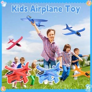 Aeroplane Toys for Kids Flying Glider Plane Foam Aeroplane Model with Launcher Outdoor Game Toys