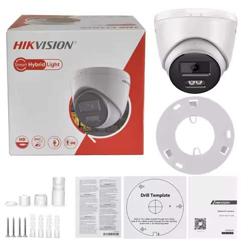 Hikvision 8MP ColorVu Smart Hybrid Light IP Camera DS-2CD1383G2-LIU DS-2CD1383G2-LIUF MD 2.0 Human D