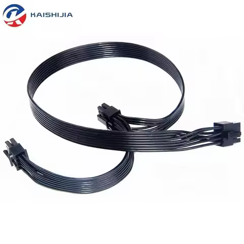 GPU 8Pin to Dual 8(6+2)Pin GPU PCIE Graphics Card Power Cable for Seasonic X-650 X-750 KM3 Power Sup
